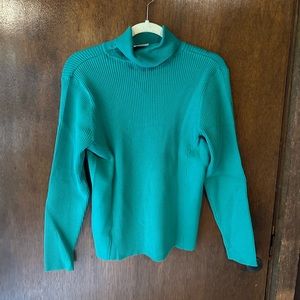 Turquoise women’s turtleneck! New with tags, size medium